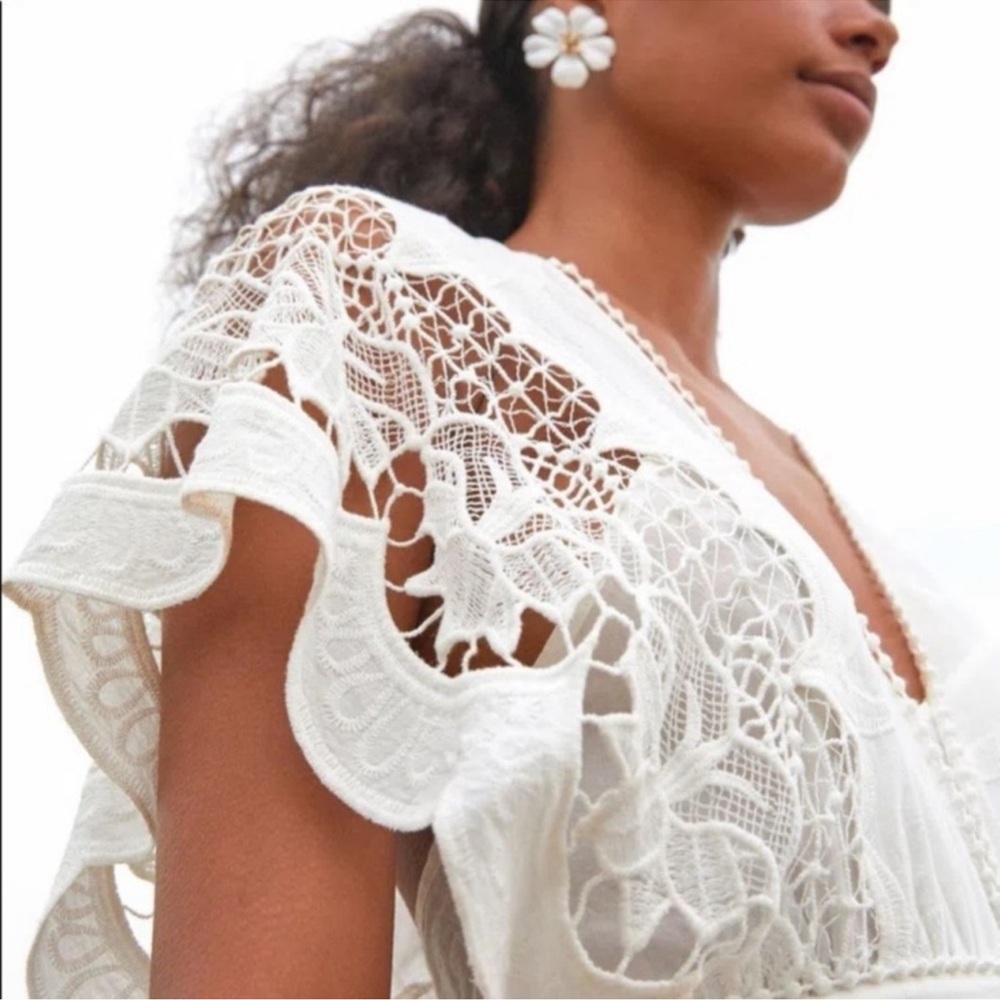 Farm Rio Richelier Tiered Dress - Picture 3 of 6